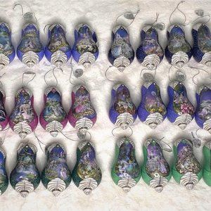 Vintage - Mimi Jobe's Fairyland Ornaments - Entire 24 Piece SET!!!